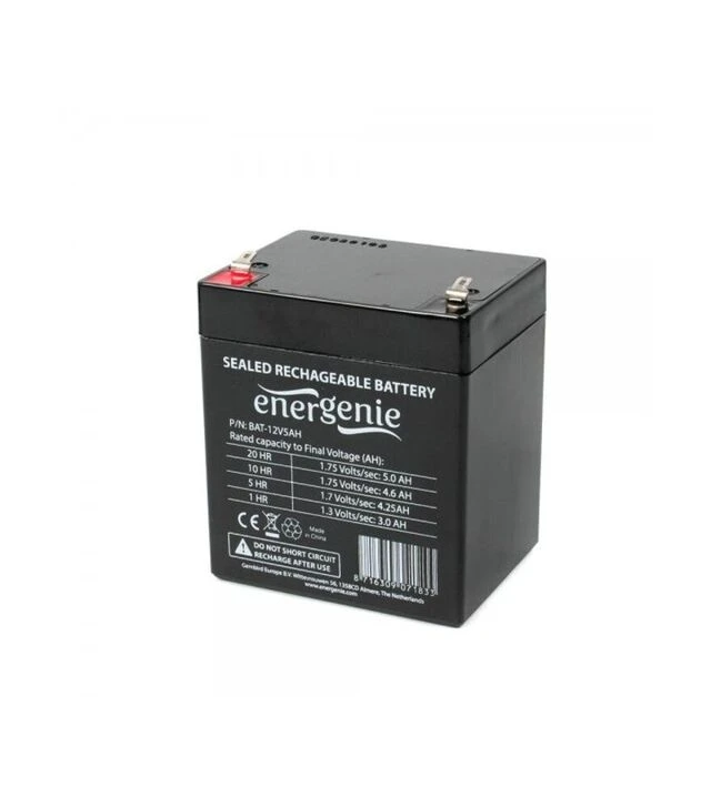 Аккумуляторная батарея EnerGenie AGM, 12 В, 5 А*ч (BAT-12V5AH)