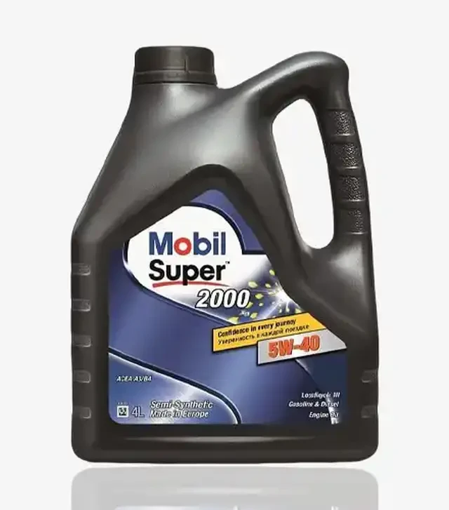 Моторное масло Mobil Super 2000 X3 5W-40, 4 л