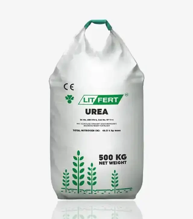 Удобрение азотное Карбамид N 46,5%, 500 кг (Litfert)