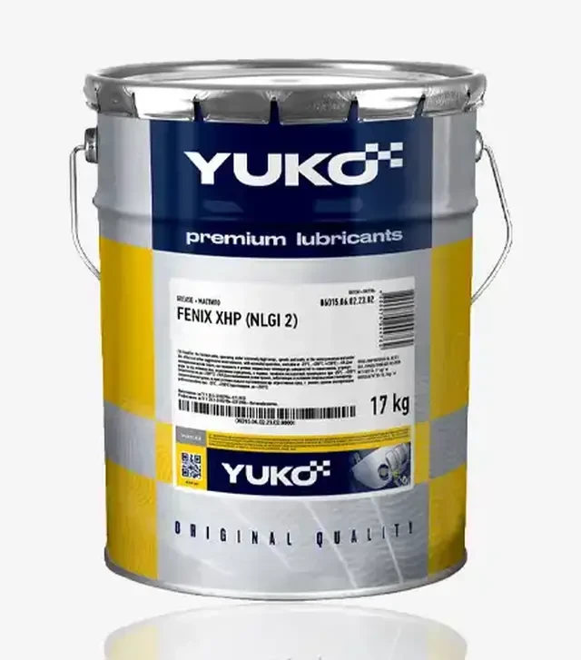 Пластичная смазка Yuko Fenix XHP2, 17 кг