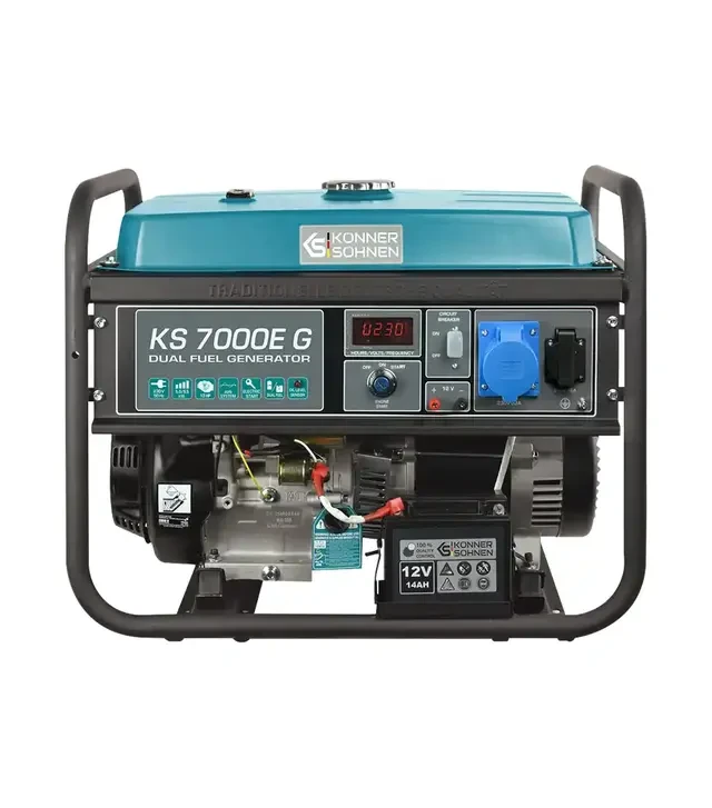 Генератор комбінований Konner&Sohnen KS 7000E G, 5 кВт