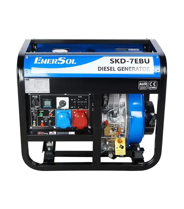 Генератор дизельный EnerSol SKD-7EBU, 6 кВт