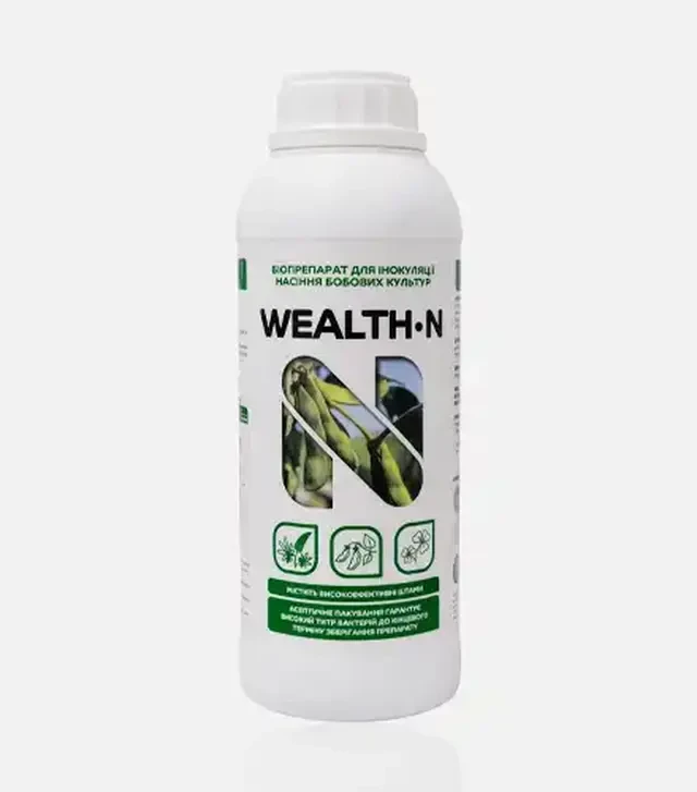 Инокулянт Wealth N Бобовые Соя (Веалз), 1 л (Санагро Украина)
