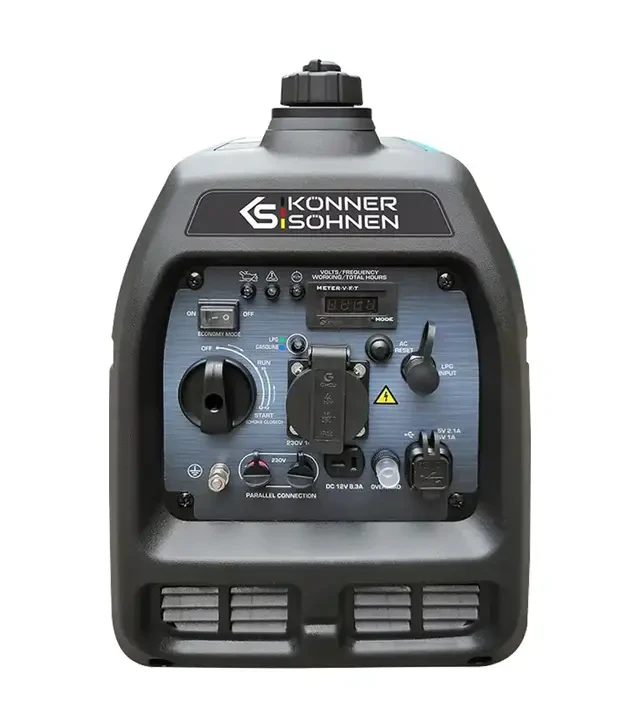 Генератор инверторный комбинированный Konner&Sohnen KS 3100iG S, 2,8 кВт
