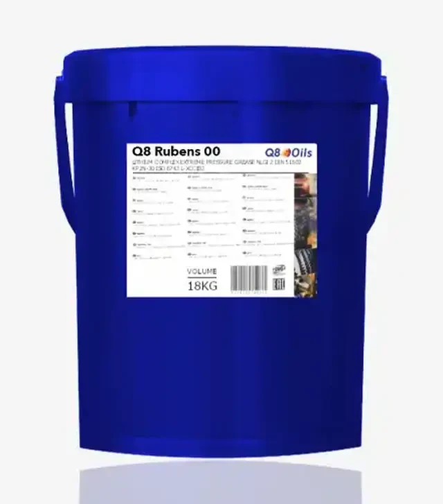 Пластичная смазка Q8 Rubens 00, 18 кг