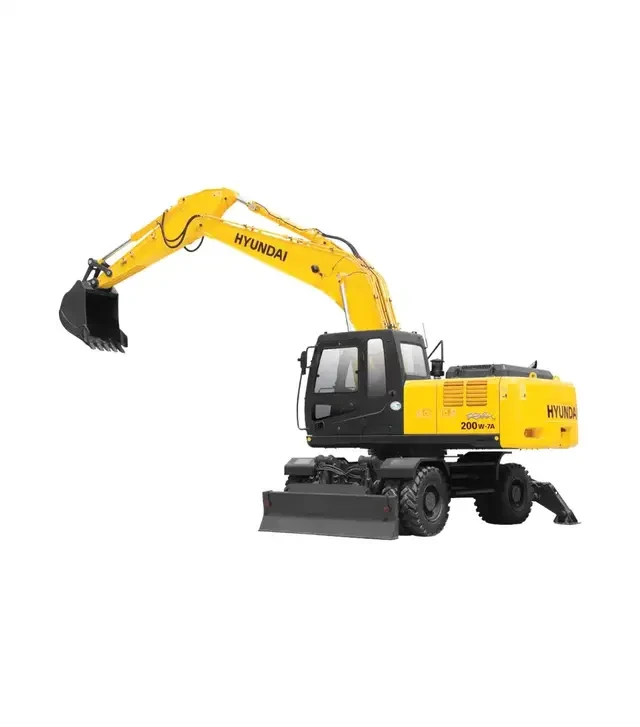 Колёсный экскаватор HYUNDAI R 200 W (KE-105-317)
