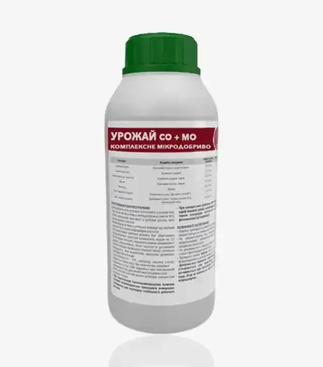 Мікродобриво Урожай Co+Mo, 1 л (Enzim Agro)