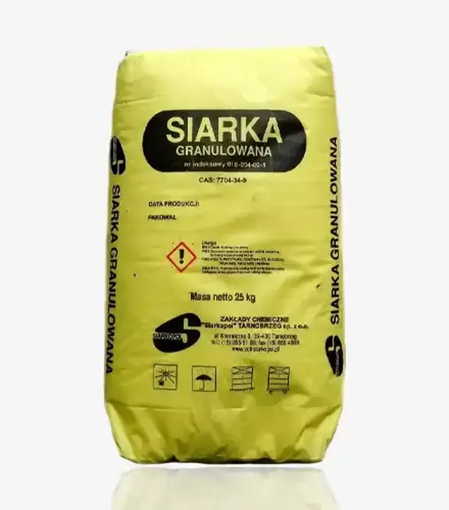 Мікродобриво Сірка гранульована S-99,95%, 25 кг (Siarkopol)