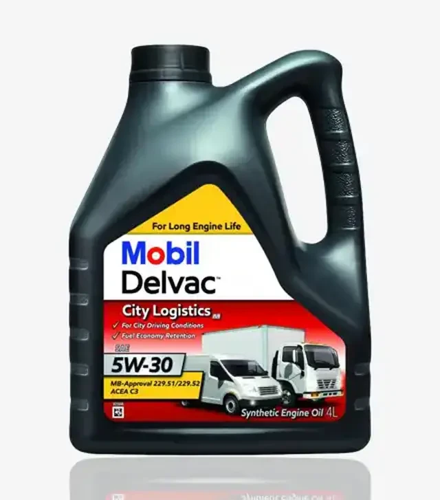 Моторное масло Mobil Delvac City Logistics M 5W-30, 4 л