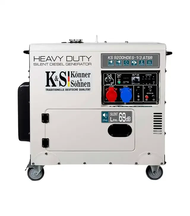 Генератор дизельный Konner&Sohnen KS 9200HDES-1/3 ATSR, 6 кВт