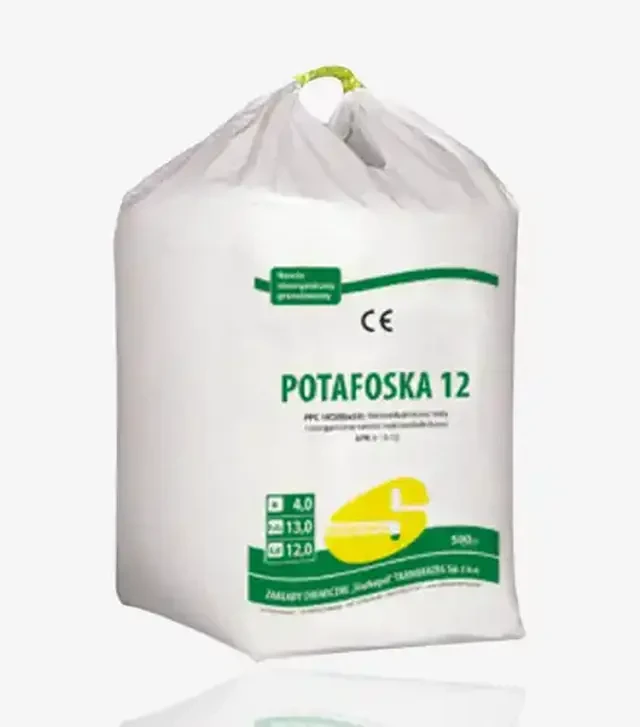 Добриво комплексне Потафоска 12 (Ca, S) 4-13-12 (16-30), 500 кг (Siarkopol)