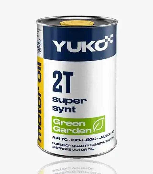 Моторное масло Yuko Super Synt 2T (FC) Green Garden, 600 мл