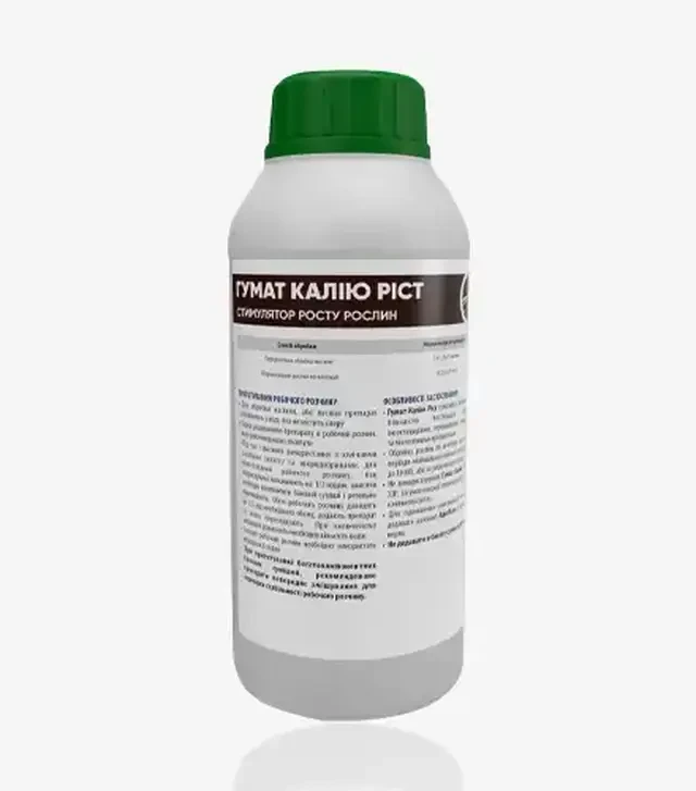 Стимулятор росту Гумат Калію Ріст, 0,5 л (Enzim Agro)