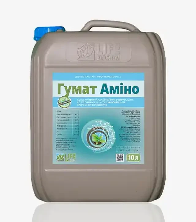 Біодобриво Гумат Аміно, 10 л (Life Biochem)
