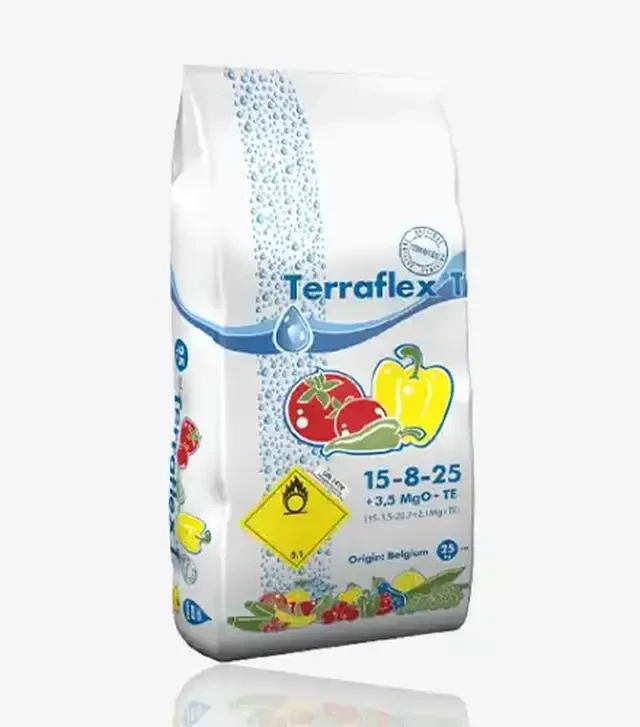 Микроудобрение Terraflex T 15-8-25+3,5MgO+TE (Террафлекс), 25 кг (ICL)