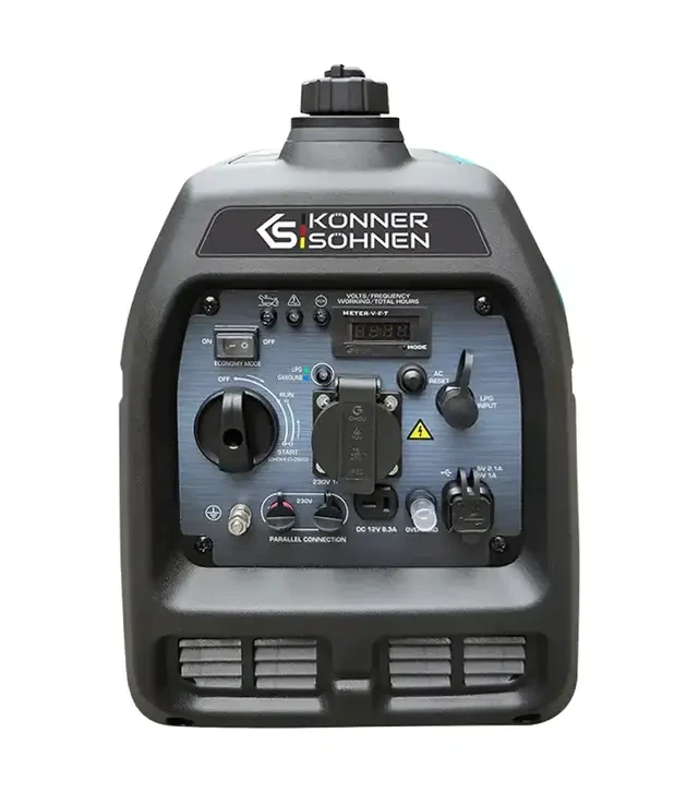 Генератор інверторний комбінований Konner&Sohnen KS 2100iG S, 1,8 кВт