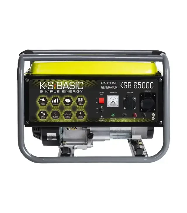 Генератор бензиновий Konner&Sohnen KSB 6500C, 5 кВт