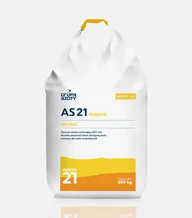 Добриво азотне Сульфат амонію AS21 Standard, 500 кг (Grupa Azoty)