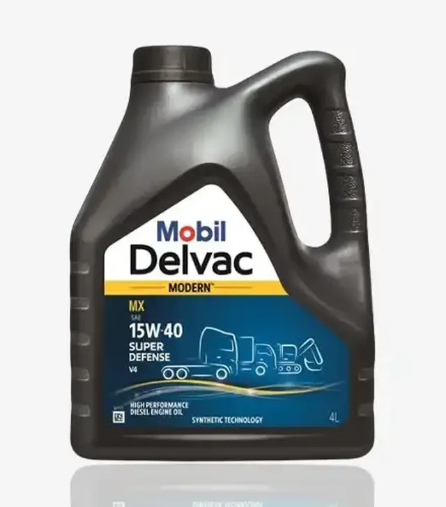 Моторна олива Mobil Delvac Modern 15W-40 Super Defense V4, 4 л