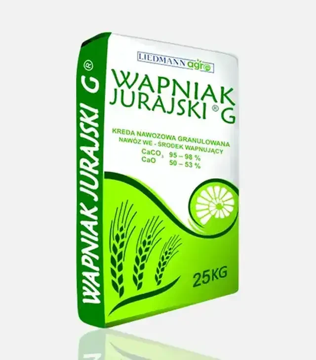 Микроудобрение Мел гранулированный CaCO3 95-98%, 25 кг (Wapniak Jurajski)