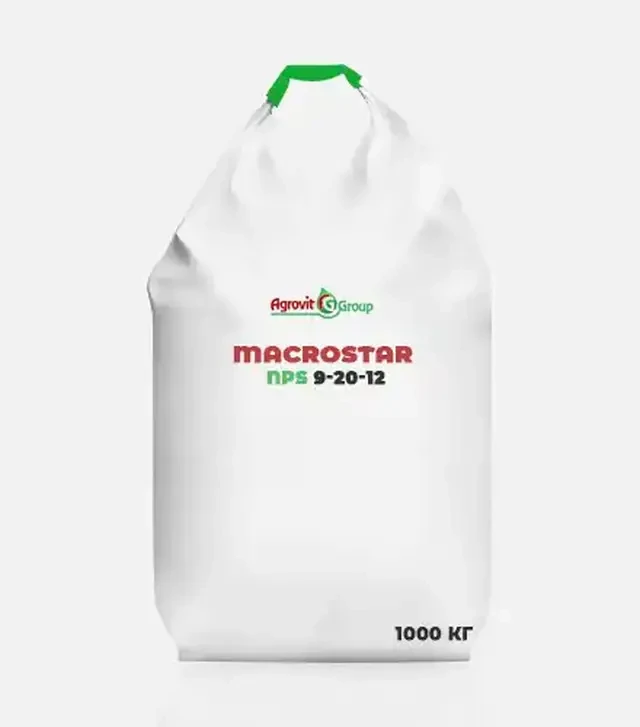 Добриво фосфорне Macrostar NPS 9-20-12, 1 000 кг (Агровіт)