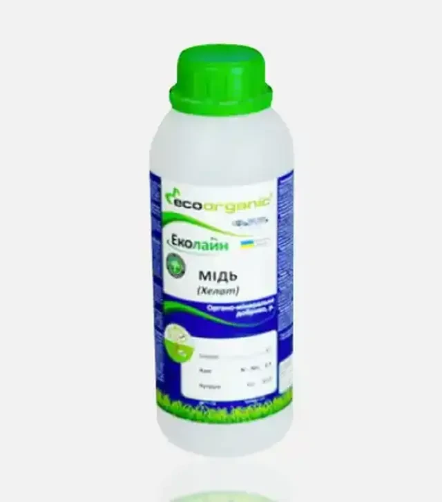 Микроудобрение Эколайн Медь (хелат), 1 л (Ecoorganic)